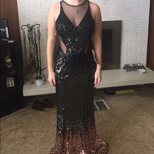 Sequin prom dress